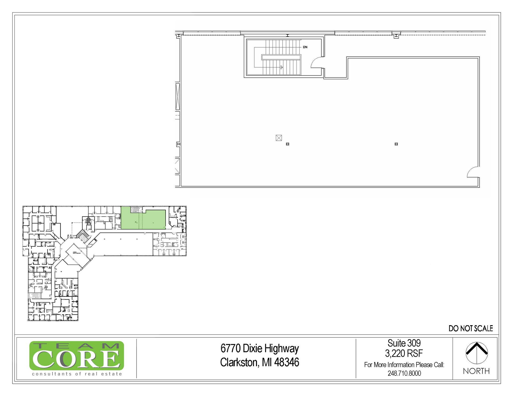 6770 Dixie Hwy, Clarkston, MI for lease Floor Plan- Image 1 of 1