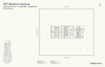 437 Madison Ave, New York, NY for lease Floor Plan- Image 1 of 10