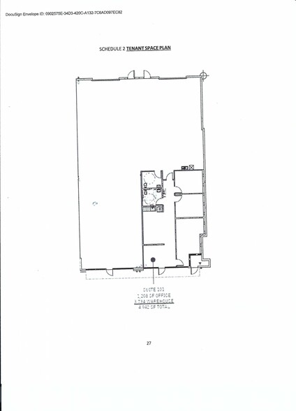 8035 E Pecos Rd, Mesa, AZ for sale - Floor Plan - Image 1 of 1