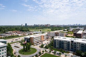 5700-5724 Oakland Ave, Saint Louis, MO - aerial  map view