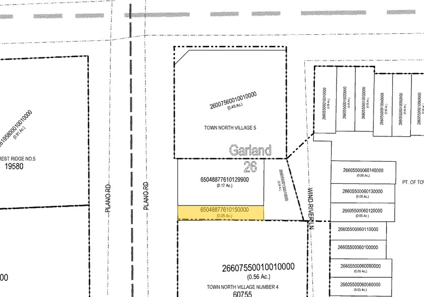 1916-1918 N Plano Rd, Garland, TX for lease - Plat Map - Image 2 of 3