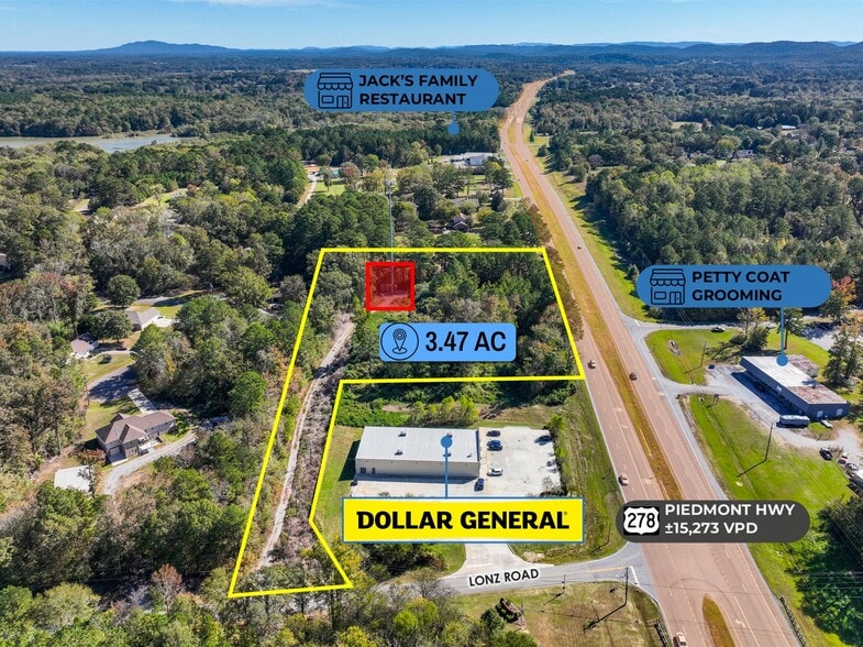 1-1 Auction 347 Acre Parcel 15K VPD, 1510 Alabama Ave, Gadsden, AL for sale - Building Photo - Image 2 of 8
