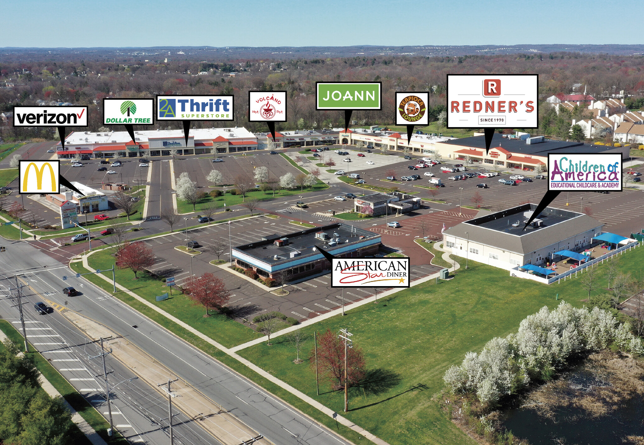 1200A Welsh Rd, North Wales, PA for lease Aerial- Image 1 of 13