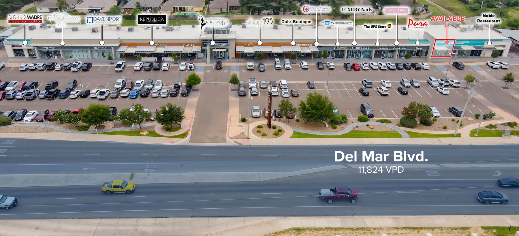 E Del Mar Blvd, Laredo, TX 78045 Shoppes at Winfield
