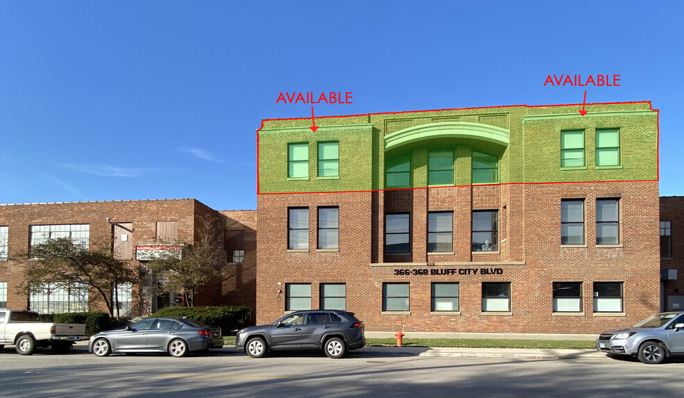 366-368 Bluff City Blvd, Elgin, IL for lease - Building Photo - Image 1 of 26