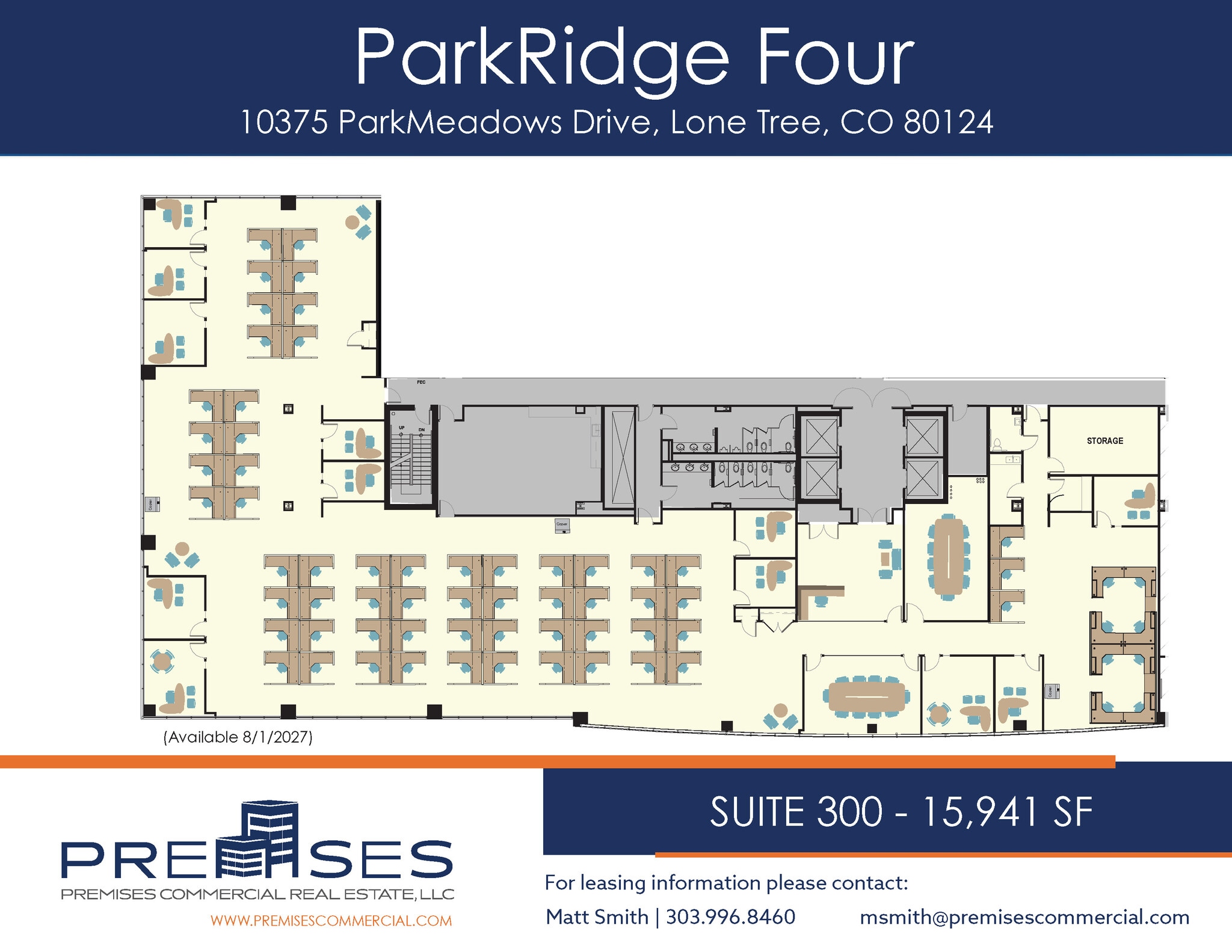 10375 Park Meadows Dr, Lone Tree, CO for lease Floor Plan- Image 1 of 3