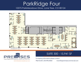 10375 Park Meadows Dr, Lone Tree, CO for lease Floor Plan- Image 1 of 3