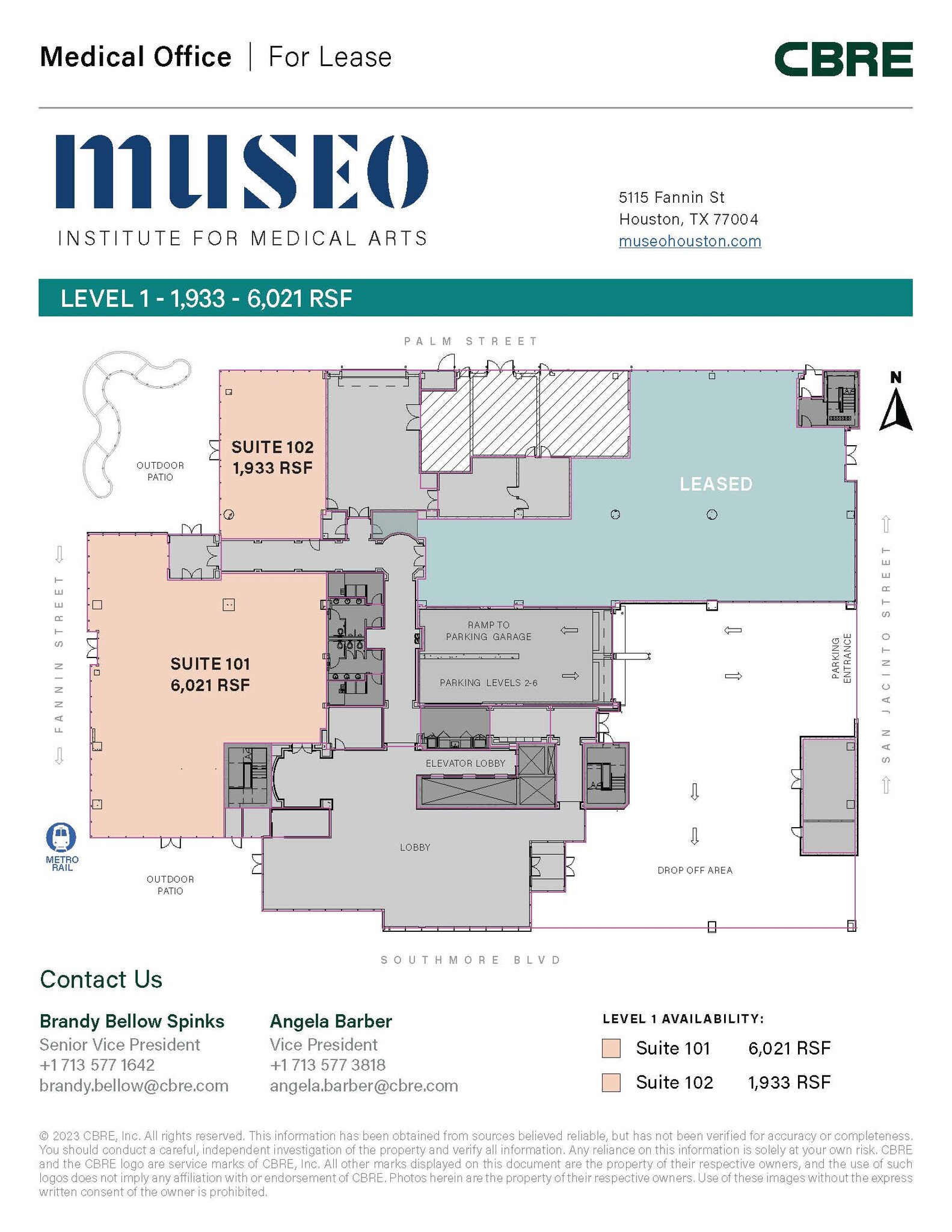 5115 Fannin St, Houston, TX for lease Floor Plan- Image 1 of 1