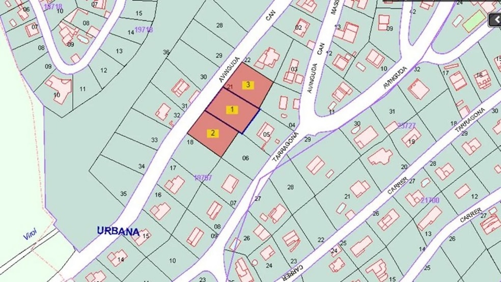 Avinguda de Can Massuet, 14-18, Dosrius, Barcelona for sale - Site Plan - Image 3 of 3