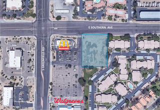 4441 E Southern Ave, Mesa, AZ - aerial  map view