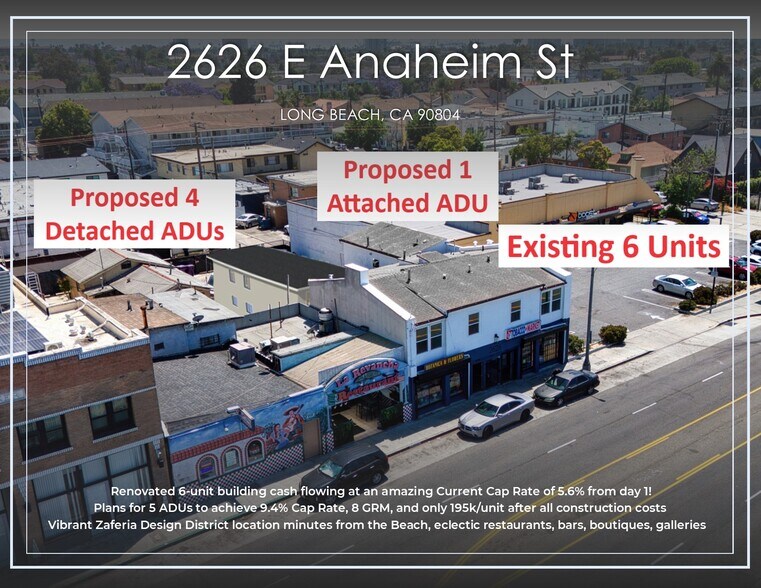 2626 E Anaheim St, Long Beach, CA for sale - Building Photo - Image 1 of 13
