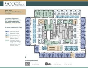 500 West Monroe St, Chicago, IL for lease Floor Plan- Image 2 of 4