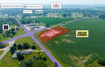 4531 Lansing Rd, Bancroft, MI - AERIAL  map view - Image1