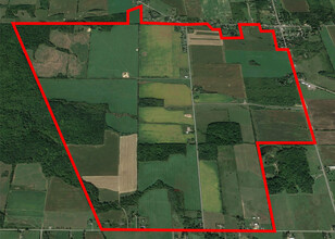 6608 Crosby Rd, Alabama, NY - aerial  map view