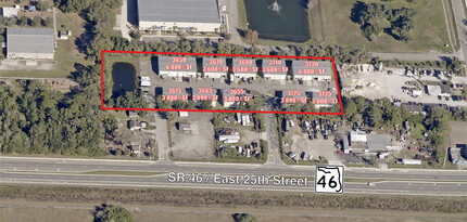 3680 Naseem Ln, Sanford, FL - aerial  map view