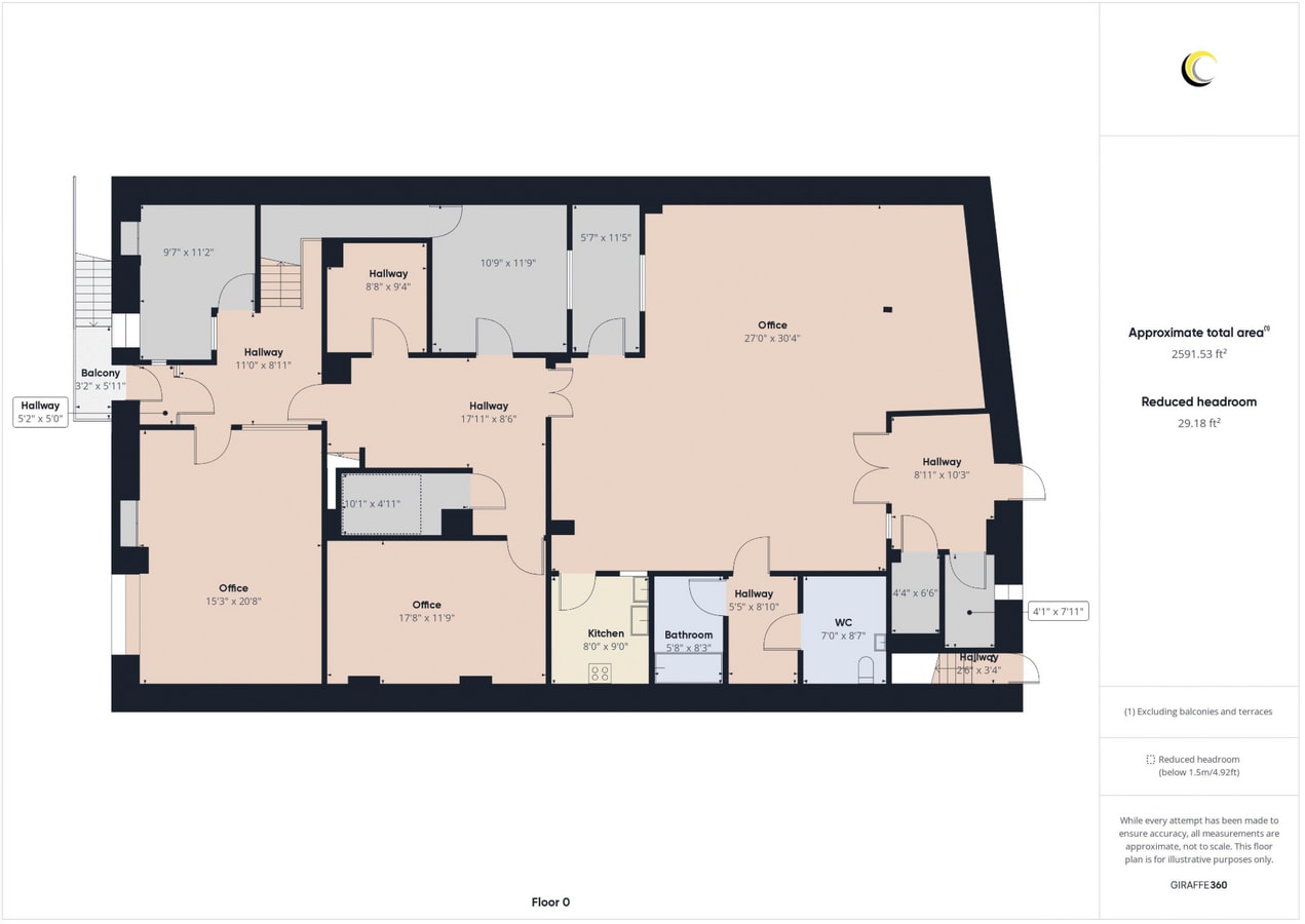 59-62 Derby Sq, Douglas, IOM IM1 3LP - Unit 61-62 -  - Floor Plan - Image 1 of 2