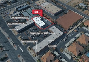 1701-1715 N Decatur Blvd, Las Vegas, NV - AERIAL  map view