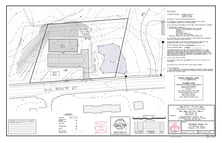 209 NH-27, Raymond, NH for sale - Site Plan - Image 2 of 2