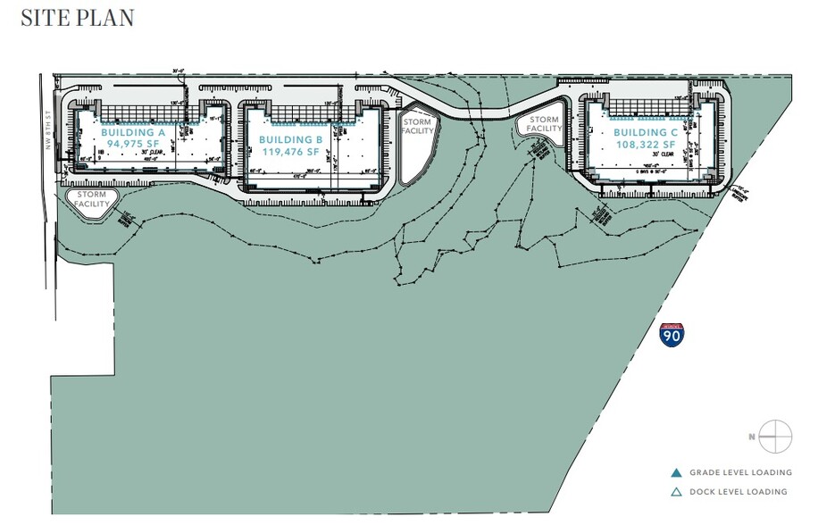 1307 NW 8th St, North Bend, WA for lease - Site Plan - Image 2 of 2