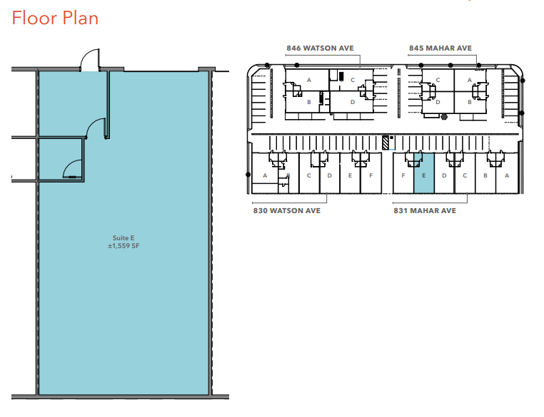 731-831 Mahar Ave, Wilmington, CA for lease - Floor Plan - Image 2 of 3