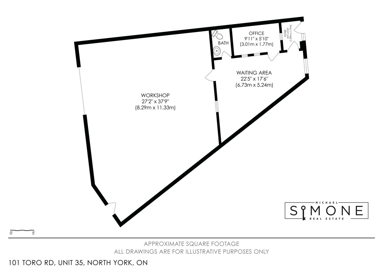 101 Toro Rd, Toronto, ON M3J 2Z1 - Unit 35 - - Floor Plan - Image 1 of 1