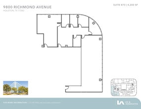 9800 Richmond Ave, Houston, TX for lease Floor Plan- Image 1 of 1