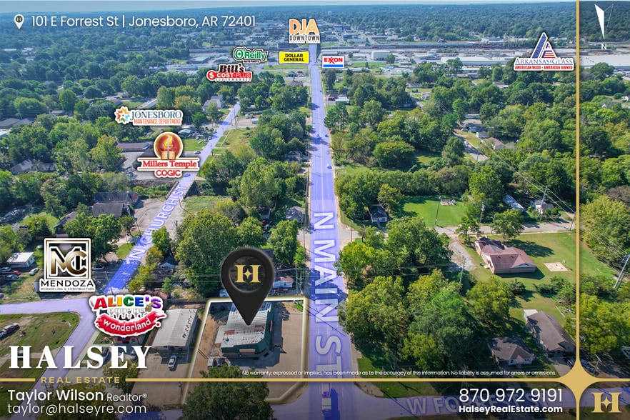 101 E Forrest St, Jonesboro, AR for lease - Building Photo - Image 2 of 2