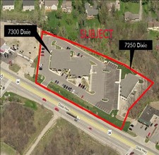 7300 Dixie Hwy, Clarkston, MI - aerial  map view