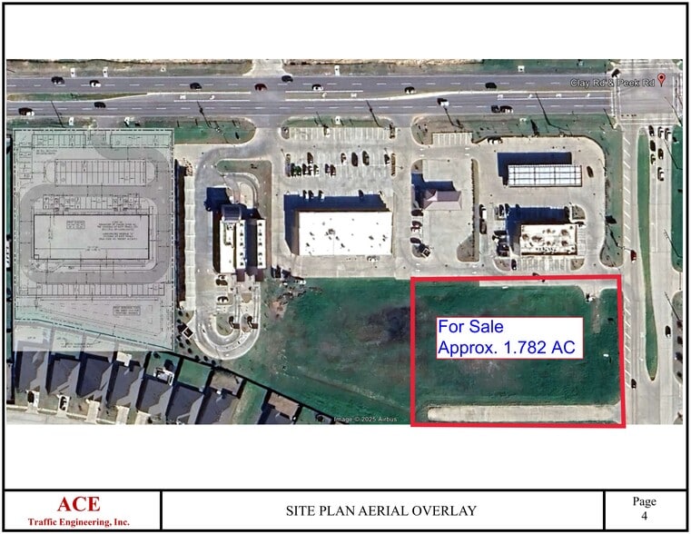 Peek Rd, Katy, TX for sale - Site Plan - Image 1 of 2