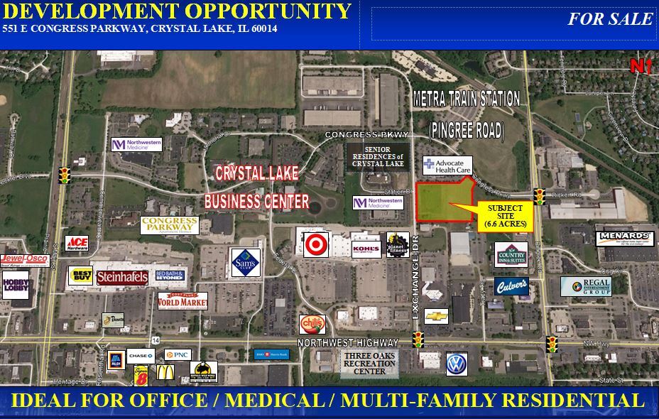 551 E Congress Pky, Crystal Lake, IL for sale Building Photo- Image 1 of 1