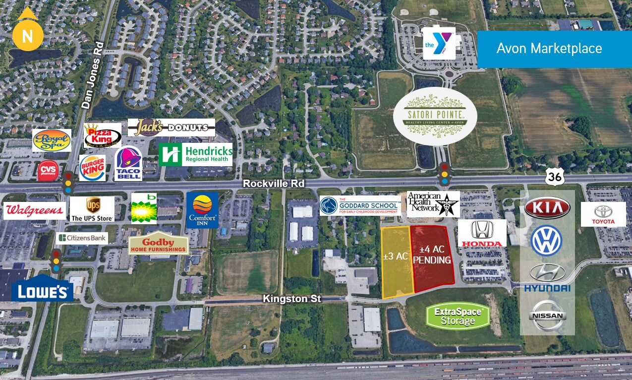 120 S Avon Marketplace, Avon, IN 46123 Land Property for Sale