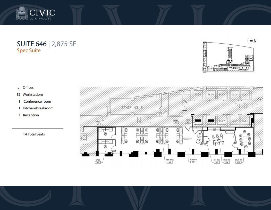 20 N Wacker Dr 12th Floor Chicago Il 60606 20 N Wacker Dr, Chicago, IL 60606 - Civic Opera Building | LoopNet