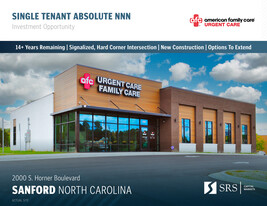 AFC Urgent Care | 14+ Yrs Remaining w Options - NNN Property