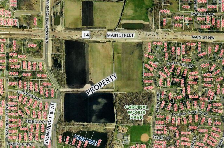SE Main St, Coon Rapids, MN for sale - Aerial - Image 2 of 2