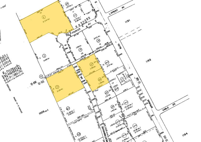 47621-47633 Westinghouse Dr, Fremont, CA for lease - Plat Map - Image 2 of 8