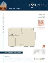 509 Olive Way, Seattle, WA for lease Floor Plan- Image 1 of 1