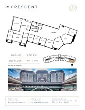 100 Crescent Ct, Dallas, TX for lease Floor Plan- Image 1 of 4