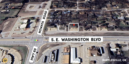 1623 SE Washington Blvd, Bartlesville, OK - AERIAL  map view - Image1