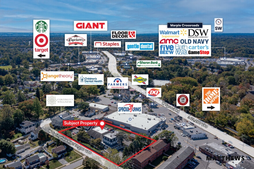 820 W Springfield Rd, Marple Township Delaware, PA for sale - Building Photo - Image 3 of 3