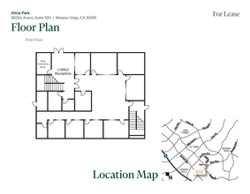 26054 Acero, Mission Viejo, CA for lease Floor Plan- Image 1 of 1