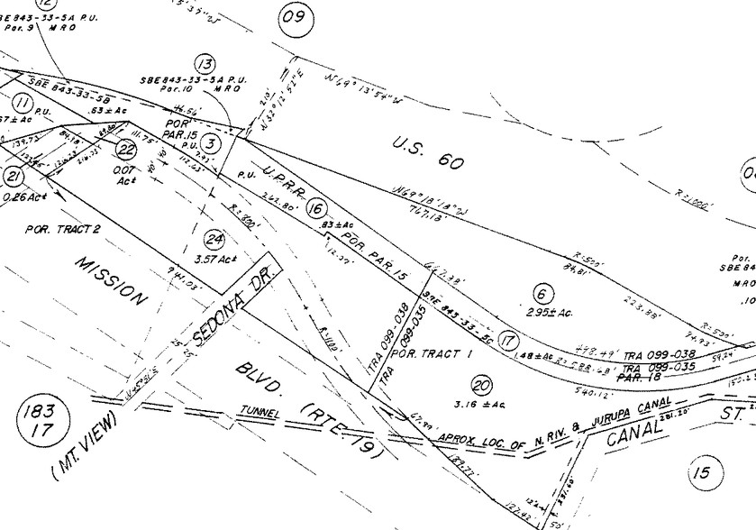 6645 Mission Blvd, Jurupa Valley, CA for lease - Plat Map - Image 2 of 2