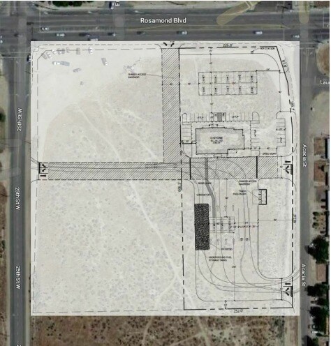 Rosamond Blvd, Rosamond, CA for lease - Aerial - Image 3 of 3