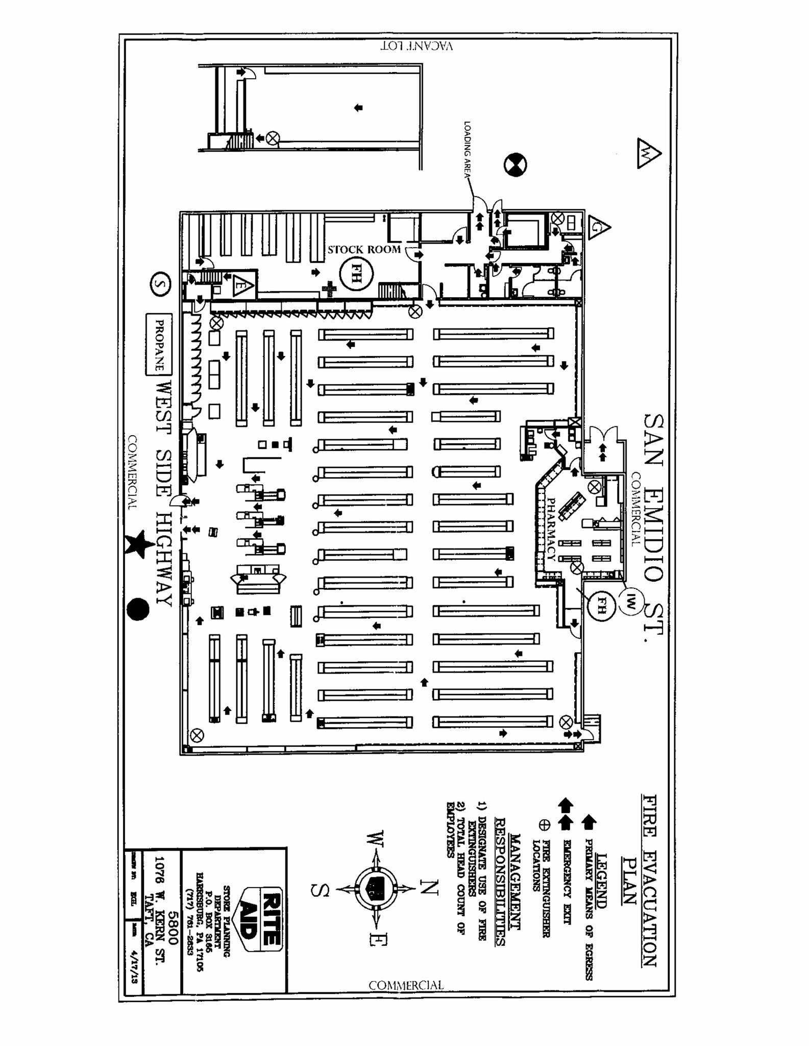 1008-1092 W Kern, Taft, CA for lease Site Plan- Image 1 of 1