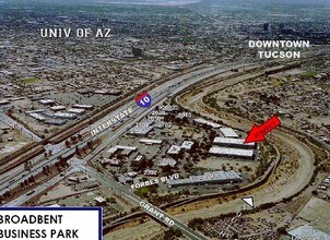 2155 N Forbes Blvd, Tucson, AZ - AERIAL  map view