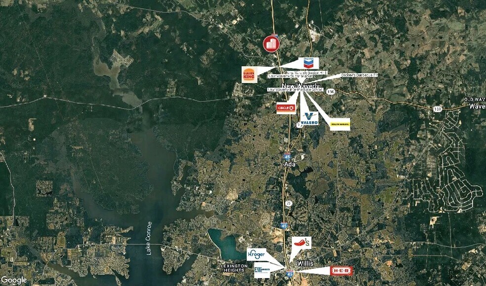 2620 Interstate 45 S, New Waverly, TX for sale - Aerial - Image 2 of 19