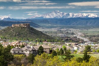 4406 Sidewinder Loop, Castle Rock, CO - aerial  map view