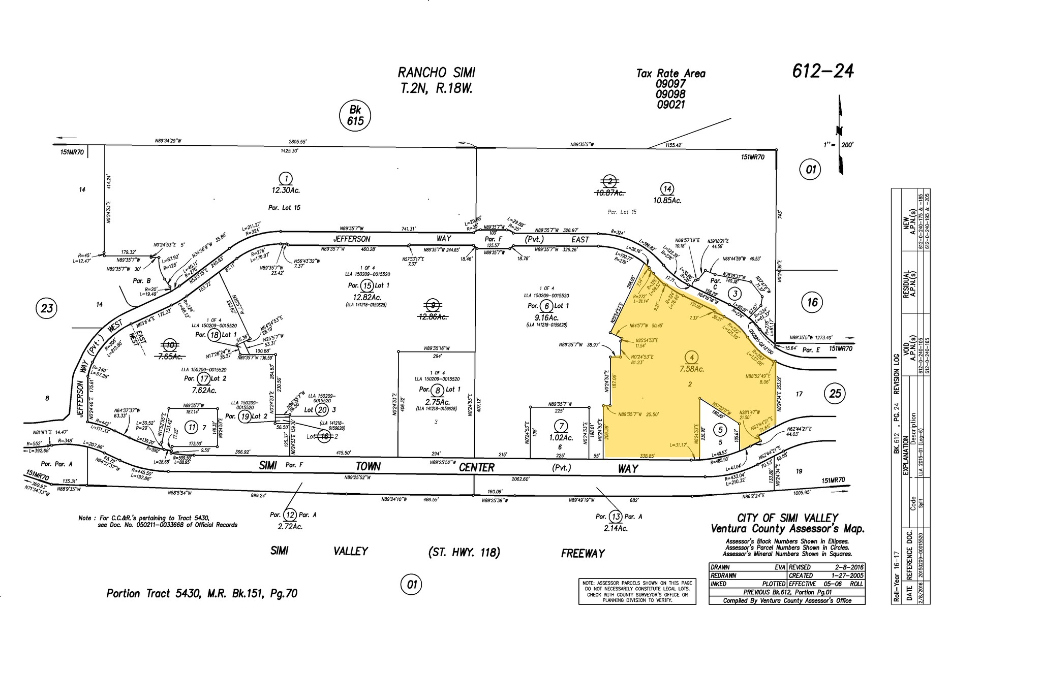 1475 Simi Town Center Way, Simi Valley, CA for sale Plat Map- Image 1 of 1