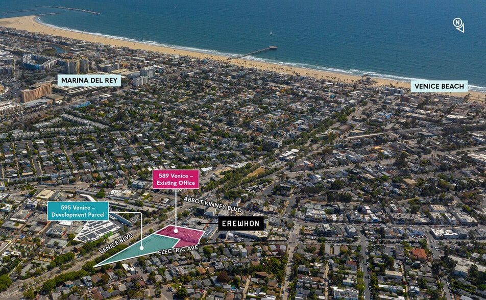 589-595 Venice, Venice, CA portfolio of 2 properties for sale on LoopNet.com - Building Photo - Image 2 of 2