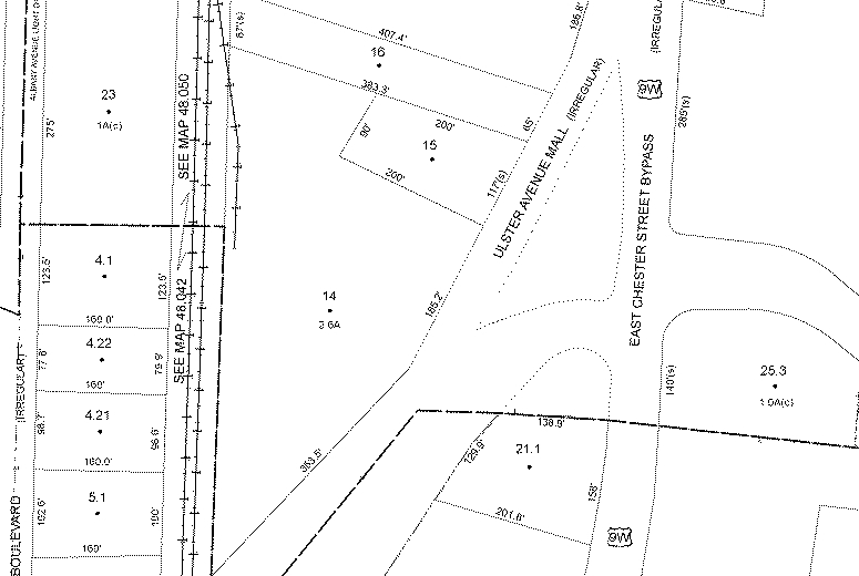 1051 Ulster Ave, Kingston, NY for sale - Plat Map - Image 1 of 1