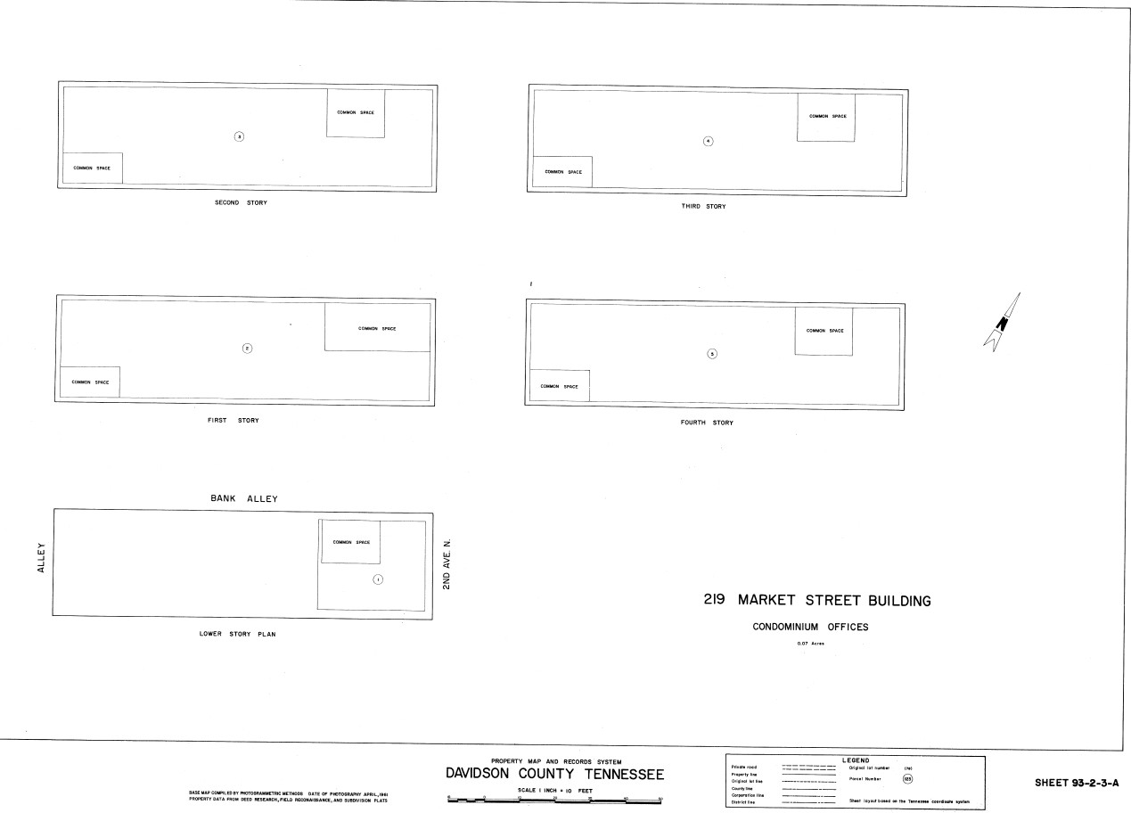 600 4th Ave N, Nashville, TN for sale Plat Map- Image 1 of 1